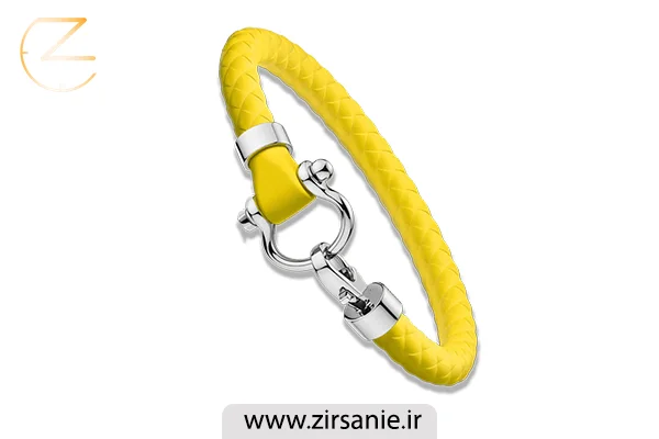 دستبند امگا زرد 