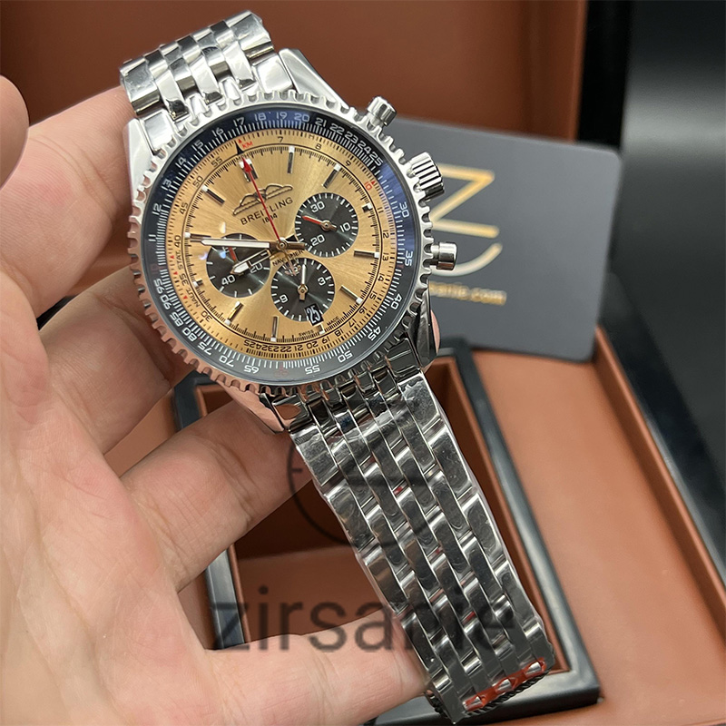 Breitling Silver Golden