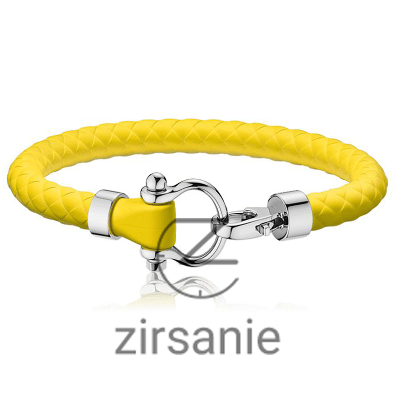 دستبند امگا زرد