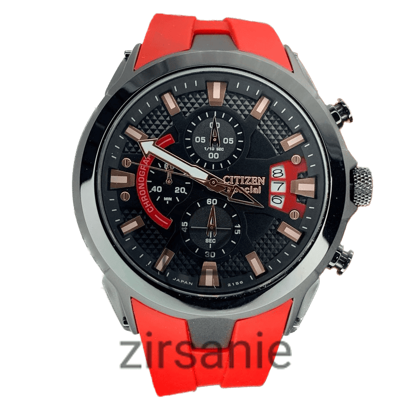 Citizen Special Chronograph Red Black