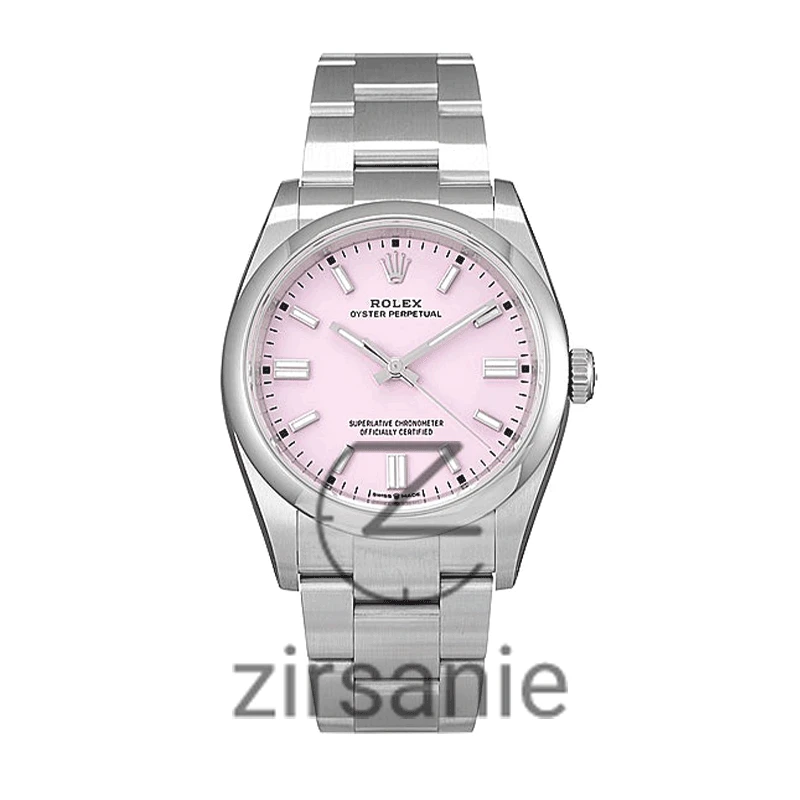 Rolex Oyster Perpetual Silver Pink