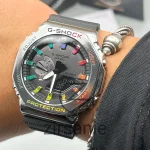 Casio G-Shock GM-2100 Silver Index MultiColor