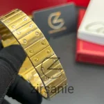 Cartier de Santos Metal Gold Green