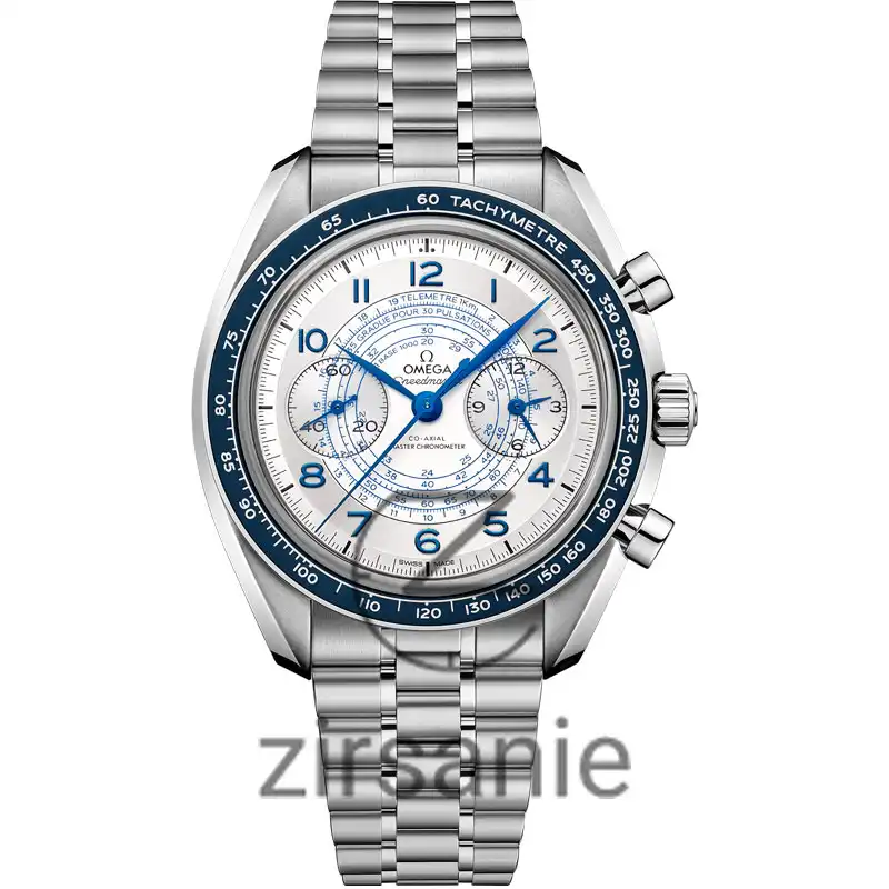 Omega Speedmaster silver white screen