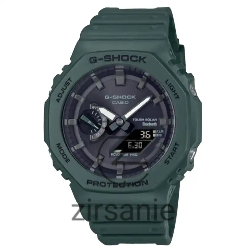 Casio G-Shock Ga-2100 Green with black screen