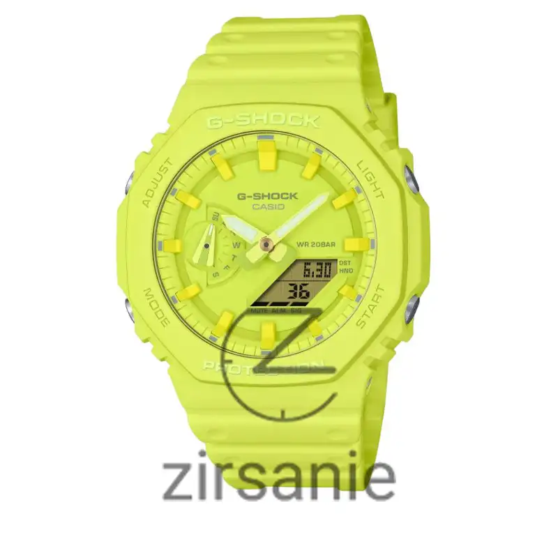 Casio G-Shock Ga-2100 Yellow