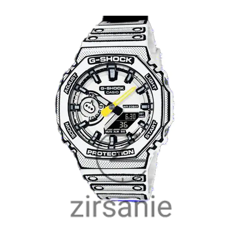 Casio G-Shock Ga-2100 mng-7a White