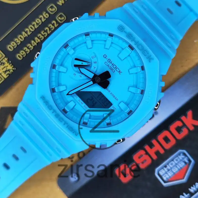 Casio G-Shock Ga-2100 sky blue
