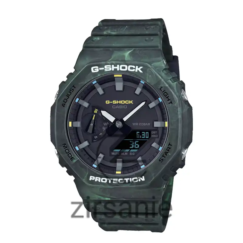 (th) Casio G-Shock Ga-2100 Green