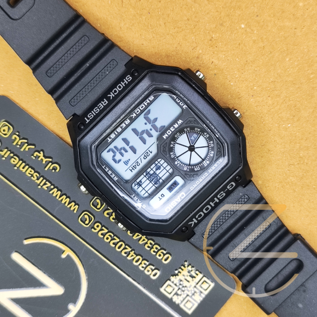 ساعت مچی کاسیو جیشاک جهان نما مشکی G-Shock Casio world time