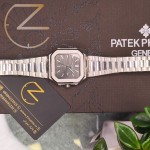 ساعت مچی پتک فیلیپ کوبیتوس سیلور صفحه طوسی Pattek Philippe Cubitus Silver