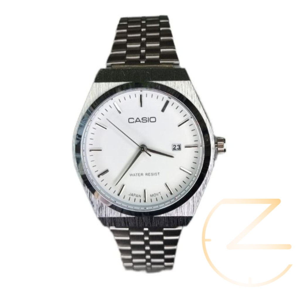 ساعت مچی کاسیو کلاسیک مردانه سیلور صفحه سفید CASIO classic
