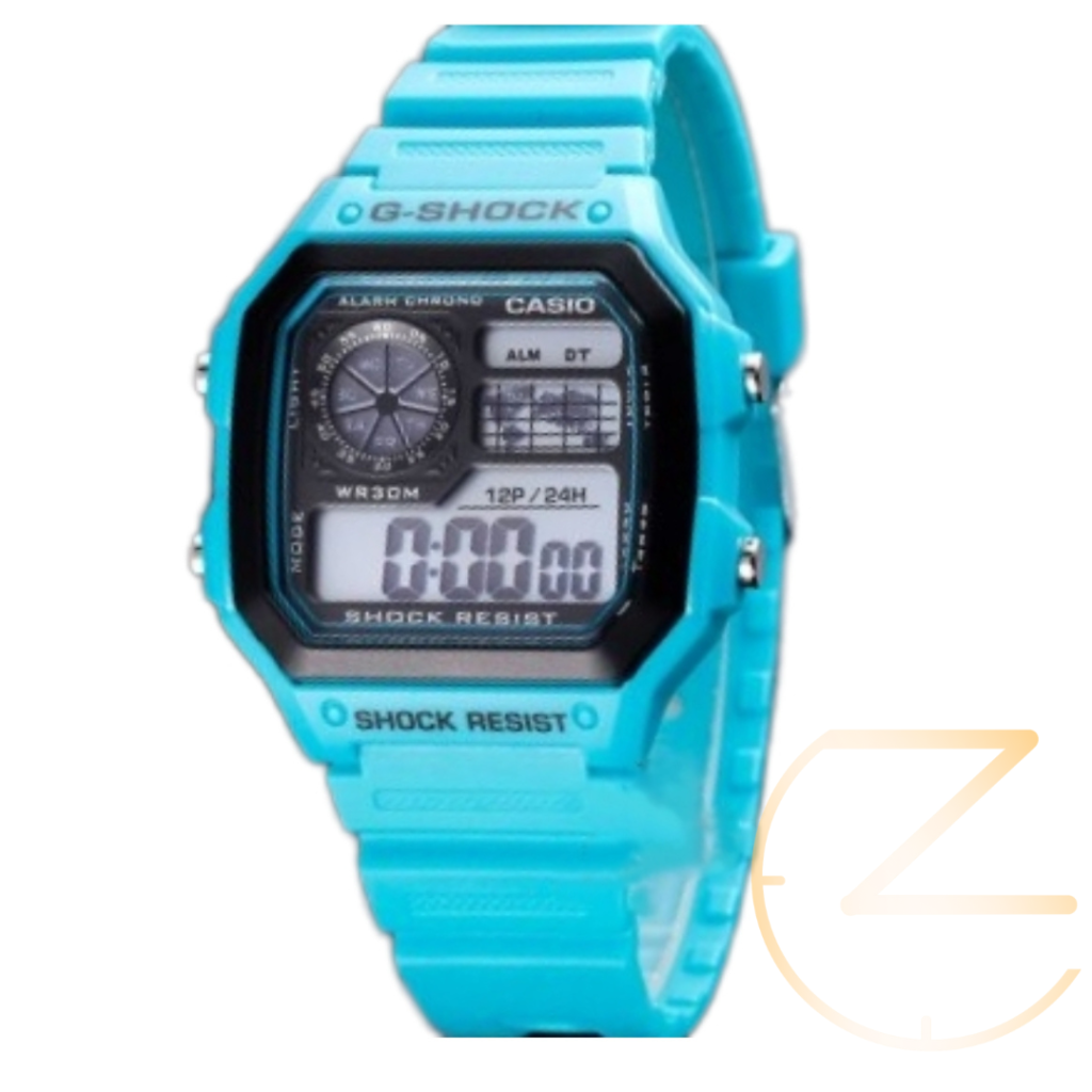 ساعت مچی کاسیو جیشاک جهان نما تیفانی(فیروزه ای) G-Shock Casio world time