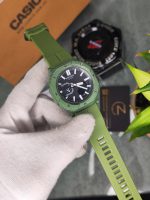 ساعت مچی جی شاک پروترک G-Shock سبز صفحه مشکی بند رابر